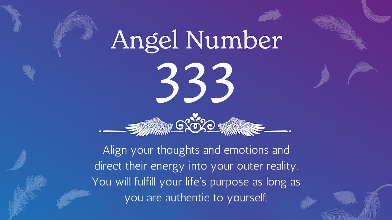 333 angel number meaning